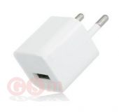 Сетевое зарядное устройство (СЗУ) iPhone USB 5V-1A (кубик) тех.уп.