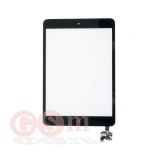 Тачскрин iPad mini/ iPad mini 2 ( A1432 / A1454 / A1455 / A1489 / A1490 / A1491 ) + разъем + кнопка home (черный)
