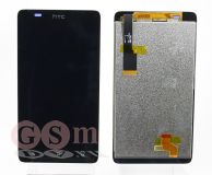 Дисплей HTC Desire 400 Dual с тачскрином (черный)