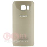 Задняя крышка Samsung G925F Galaxy S6 Edge (золото)