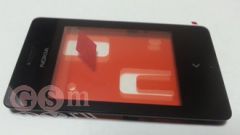 Тачскрин Nokia 500 Asha Dual Sim в рамке (черный) ОРИГИНАЛ 100%