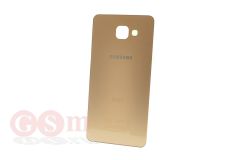 Задняя крышка Samsung A710F Galaxy A7 (16) (золото)