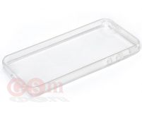 Чехол силиконовый iPhone 5/5S (прозрачный)