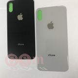Задняя крышка iPhone X (широкий вырез) (серый)