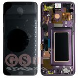 Дисплей Samsung G960F (S9) с тачскрином в рамке (черный) ОРИГИНАЛ 100%