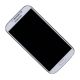 Дисплей Samsung i9500 S4 с тачскрином в рамке (белый)