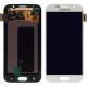 Дисплей Samsung G920F/G920FD/S6/S6 Duos с тачскрином (белый) ОРИГИНАЛ 100%